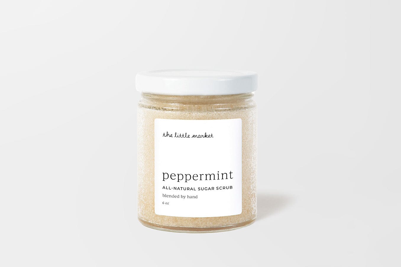 The Little Market Sugar Scrub - Peppermint (6 oz.)